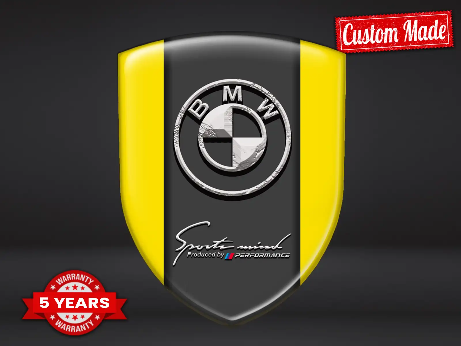 BMW Heckscheibenaufkleber Edition Stabil Universal